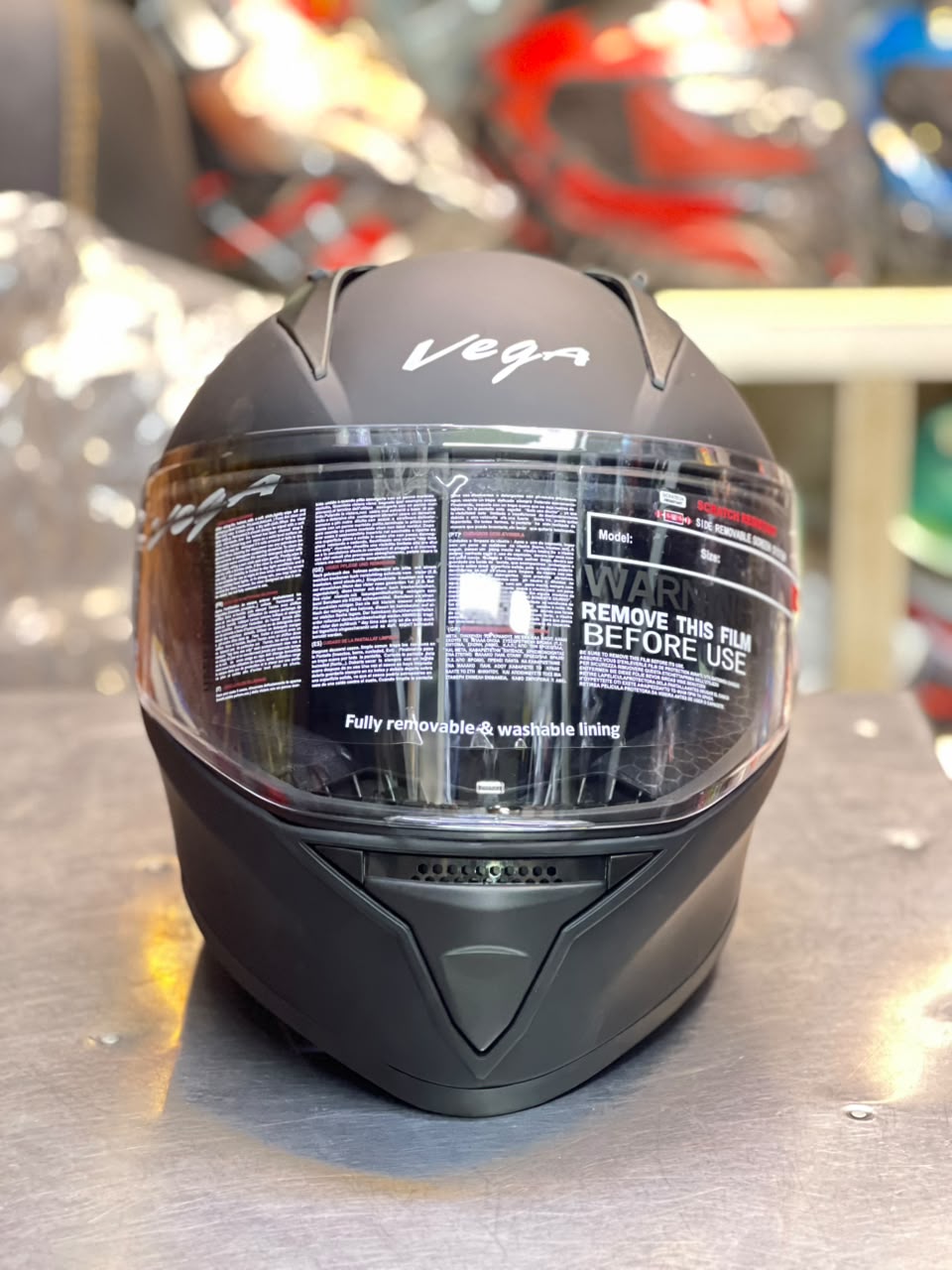 Vega Bolt Matt Black