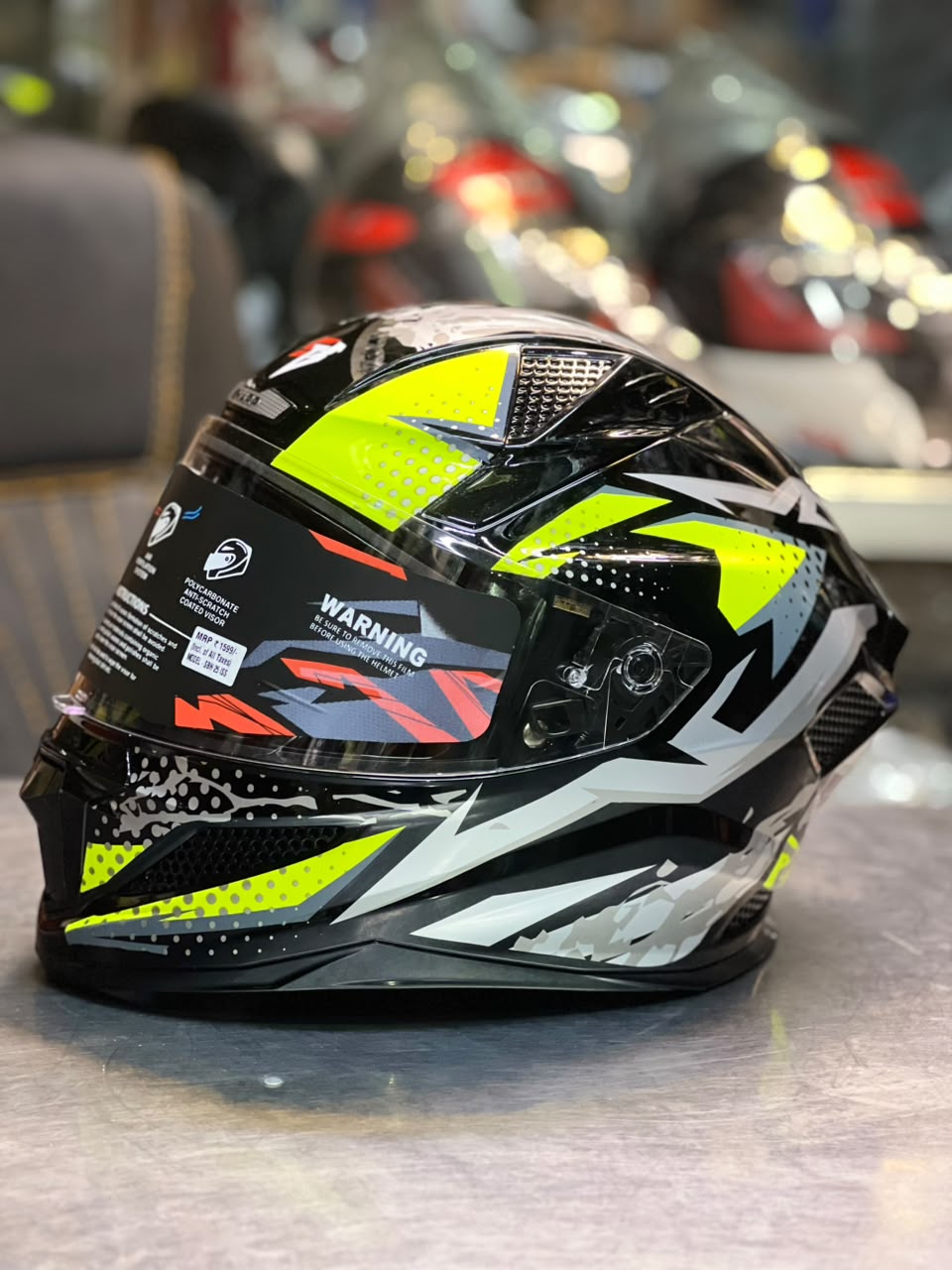 Steelbird SBH-25 Sharp Albus Full-Face
