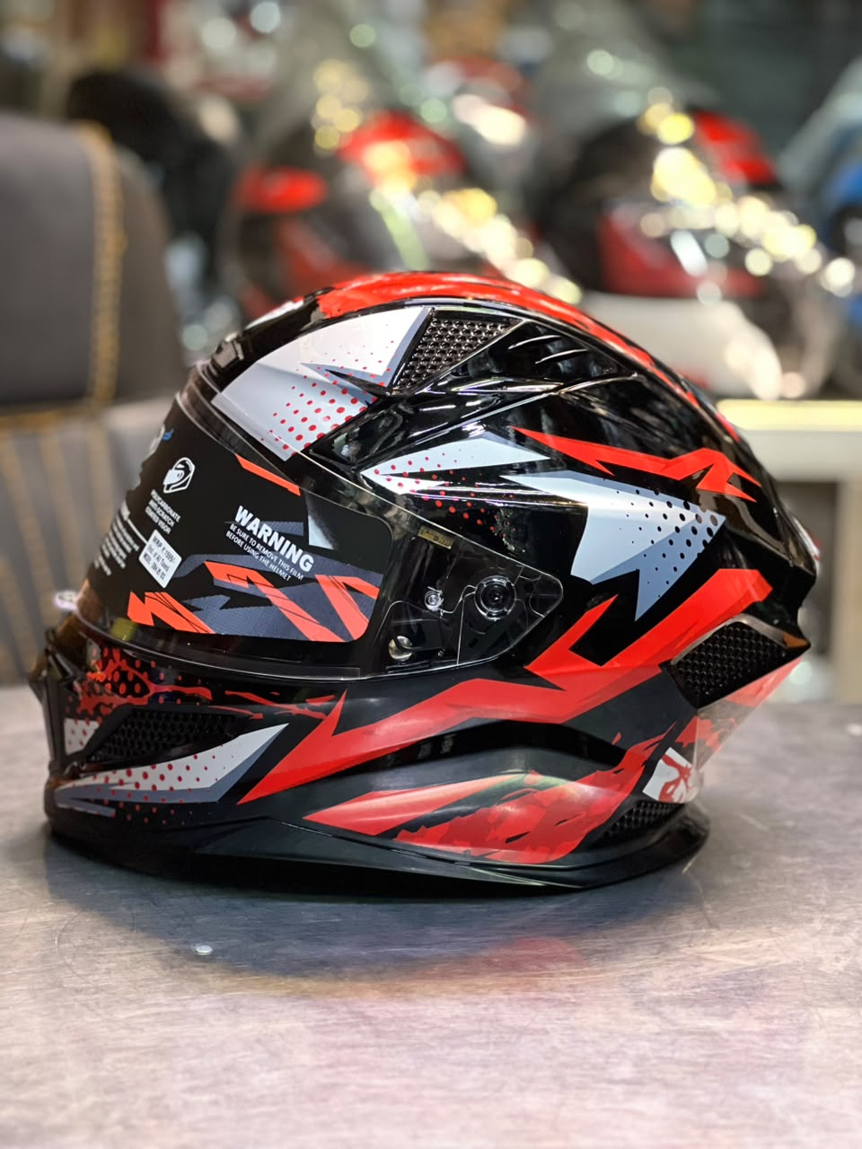 Steelbird SBH-25 Sharp Albus Full-Face